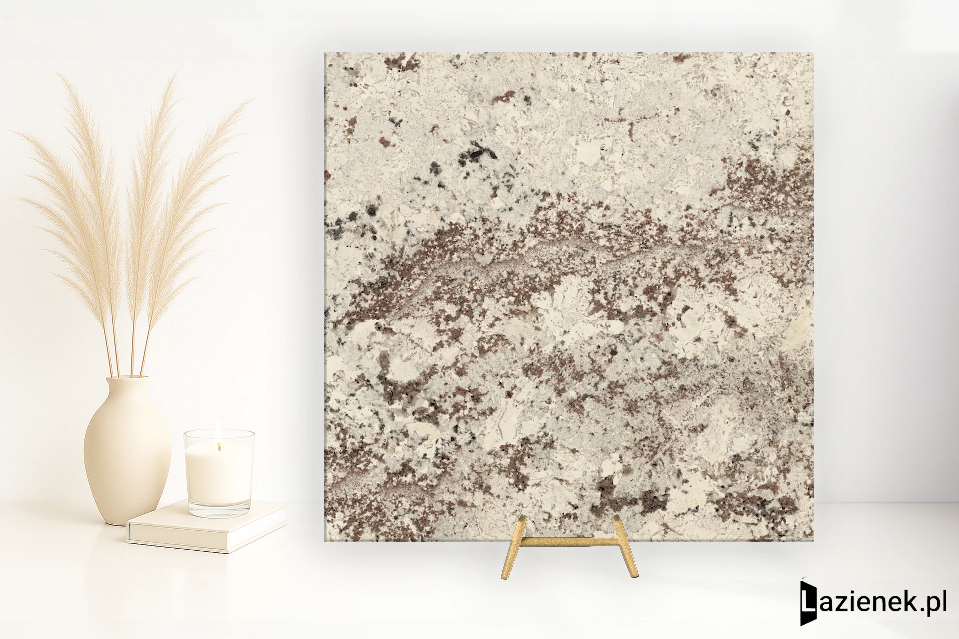Graniti Fiandre Marble Lab Alaska White naturalna 120x120 cm gr. 8 mm - płytka rektyfikowana / AS304X8120
